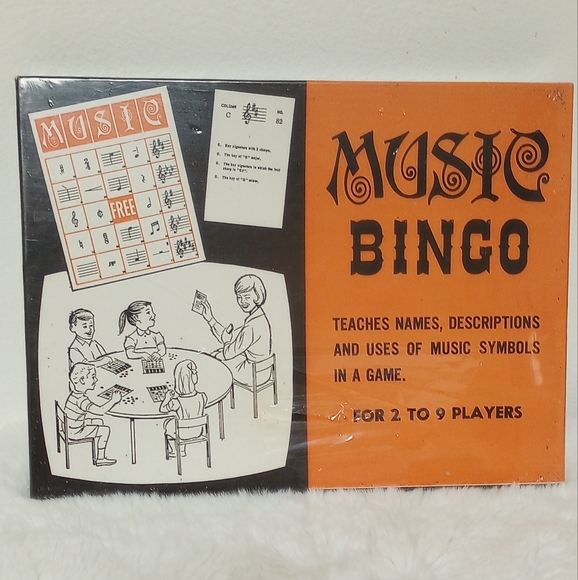 Vintage 1967 music bingo game - Picture 1 of 10